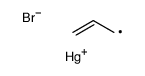 bromo(prop-2-enyl)mercury Structure