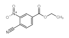 4-氰基-3-硝基苯甲酸乙酯结构式