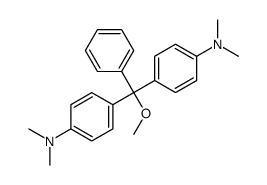 4,4'-(Methoxyphenylmethylene)bis(N,N'-dimethylbenzenamine)结构式