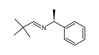 1-[(S)-α-methylbenzylimino]-2,2-dimethylpropane Structure