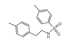 4-methyl-N-[2-(4-methylphenyl)ethyl]benzenesulfonamide Structure