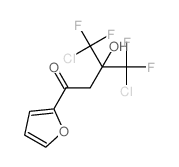 4-chloro-3-(chloro-difluoro-methyl)-4,4-difluoro-1-(2-furyl)-3-hydroxy-butan-1-one picture