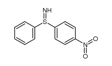 S-p-nitrophenyl-S-phenylsulfilimine结构式