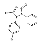 5-(4-bromophenyl)-1-phenylimidazolidine-2,4-dione Structure