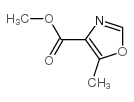 Methyl 5-methyl-4-oxazolecarboxylate Structure