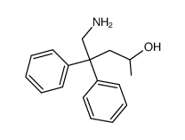 5-amino-4,4-diphenylpentan-2-ol Structure