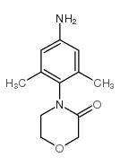 4-(4-amino-2,6-dimethylphenyl)morpholin-3-one结构式