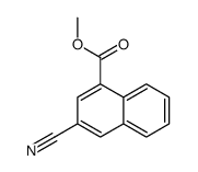 methyl 3-cyanonaphthalene-1-carboxylate Structure