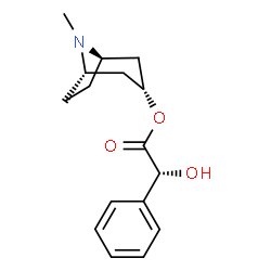 (+)-Homatropine structure