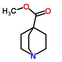 Methyl quinuclidine-4-carboxylate Structure