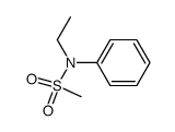 N-ethyl-N-methylsulfonanilide Structure