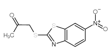 1-[(6-nitro-1,3-benzothiazol-2-yl)sulfanyl]propan-2-one图片