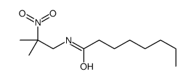 N-(2-methyl-2-nitropropyl)octanamide结构式