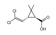 1S-trans-Permethrinic acid结构式