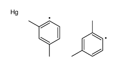 bis(2,4-dimethylphenyl)mercury Structure