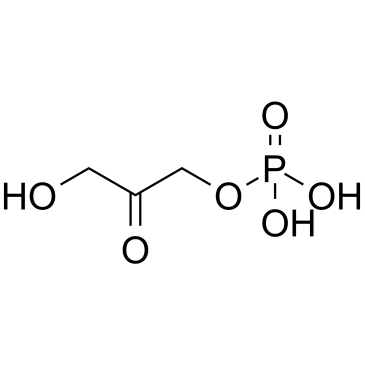 1-hydroxy-3-(phosphonooxy)acetone structure