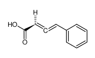 (aS)-4-phenyl-2,3-allenoic acid Structure