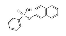 B-NAPHTHYL PHENYLPHOSPHONATE FREE ACID*CRYSTALLINE结构式