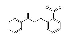 3-(2-nitrobenzene)-1-phenylpropan-1-one Structure