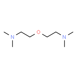 2-(2-dimethylaminoethoxy)-N,N-dimethyl-ethanamine结构式