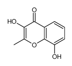 3,8-Dihydroxy-2-methyl-4H-1-benzopyran-4-one Structure