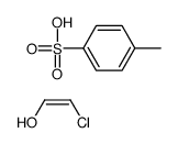 2-chloroethenol,4-methylbenzenesulfonic acid Structure