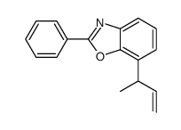 7-but-3-en-2-yl-2-phenyl-1,3-benzoxazole Structure