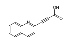 3-quinolin-2-ylprop-2-ynoic acid结构式