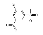 1-chloro-3-methylsulfonyl-5-nitrobenzene结构式