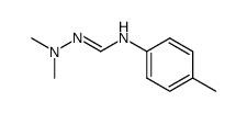 N,N-Dimethyl-N''-(4-methylphenyl)-formamidrazon Structure