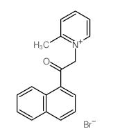 2-(2-methyl-2H-pyridin-1-yl)-1-naphthalen-1-yl-ethanone structure