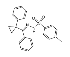 (1-phenylcyclopropyl)phenyl keton tosylhydrazone结构式