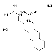 N,N'''-1,14-tetradecanediylbisguanidine dihydrochloride结构式