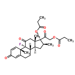 11-氧-倍他米松二丙酸酯结构式