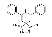 1-amino-7,9-diphenyl-2,3,8-triazaspiro[4.5]deca-1,6,9-trien-4-one Structure