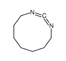 1,2-didehydro-1,4,5,6,7,8,9,10-octahydro-[1,3]diazecine结构式