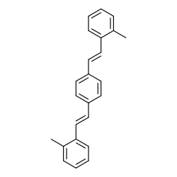 β,β'-(1,4-Phenylene)bis[(E)-2-methylstyrene]结构式