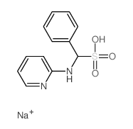 phenyl-(pyridin-2-ylamino)methanesulfonic acid structure