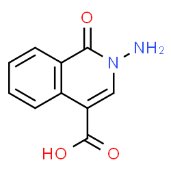 4-Isoquinolinecarboxylicacid,2-amino-1,2-dihydro-1-oxo-(9CI)结构式