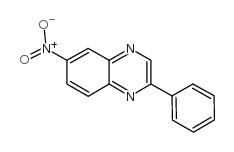 6-Nitro-2-phenylquinoxaline structure