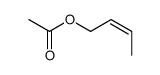 (E)-2-butenyl acetate structure