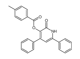 4,6-diphenyl-3-(p-toluoyloxy)-2-pyridone结构式