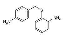 2-[(4-aminophenyl)methylsulfanyl]aniline Structure