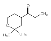 1-(2,2-二甲基四氢-2H-吡喃-4-基)-1-丙酮结构式