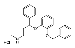 N-Methyl-3-(2-Methyl phenoxy)-3-phenyl-propyl amine hydrochloride (Atomoxetine)结构式