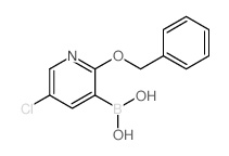 (2-(BENZYLOXY)-5-CHLOROPYRIDIN-3-YL)BORONIC ACID picture