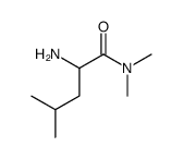 Valeramide,2-amino-N,N,4-trimethyl- (5CI) structure