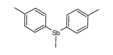 (4-CH3C6H4)2SbI Structure