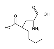 (2R,4R)-2-amino-4-butylpentanedioic acid Structure