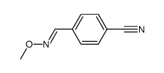 (E)-4-cyanobenzaldehyde O-methyloxime结构式